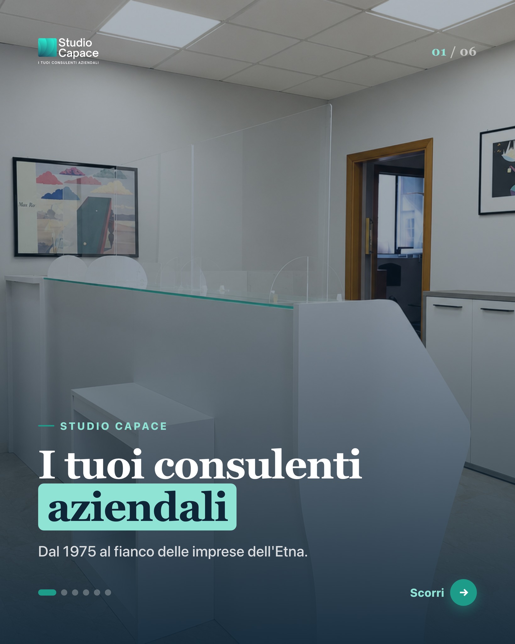 Chi è Studio Capace — post Instagram Studio Capace